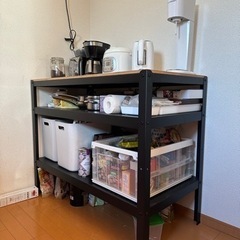 IKEA BROR ブロール作業台 お譲りします (メイハオ) 目黒の収納家具
