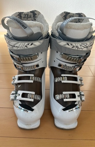 購入 SALOMON 女性用スキー靴 Fusion Advanced ホワイト