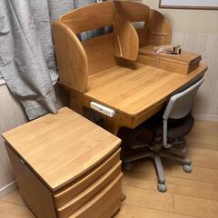 まるもり】ITOKI学習机 国産楢材 引き取り希望(埼玉県) まるもり
