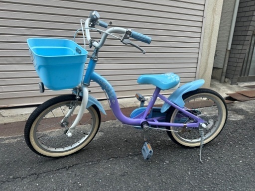 アナと雪の女王 自転車 16インチ 子供 トイザらス