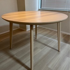 美品】IKEA イケア LISABO リーサボー ダイニングテーブル 丸テーブル