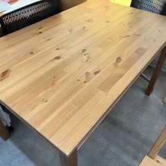 IKEA ダイニングテーブル ヨックモックの中古が安い！激安で譲ります