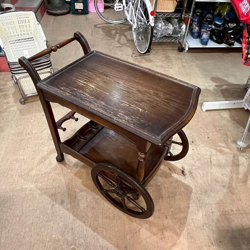 曙工芸、オールド、キッチンワゴン、レトロ、和モダン、キツツキ