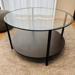 IKEA ガラステーブルの中古が安い！激安で譲ります・無料であげます