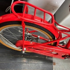 HACCHI 子供用自転車 20インチ 赤 BAAマーク付き 前かご・リアキャリア