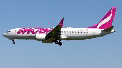 C-GJKK - Boeing 737 MAX 8 - WestJet - Flightradar24