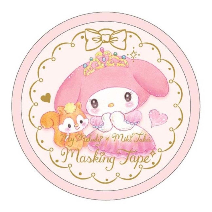 マイメロディ たけいみき マスキングテープ[品番：BREW0093140