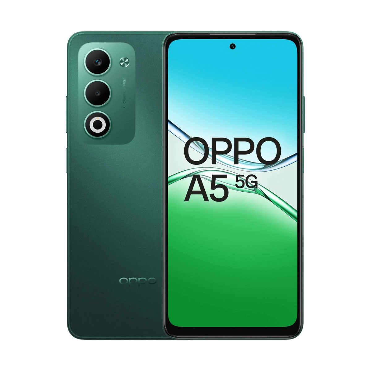 Oppo A5 5G Dual SIM Black Green 128GB and 4GB RAM (6932169371278