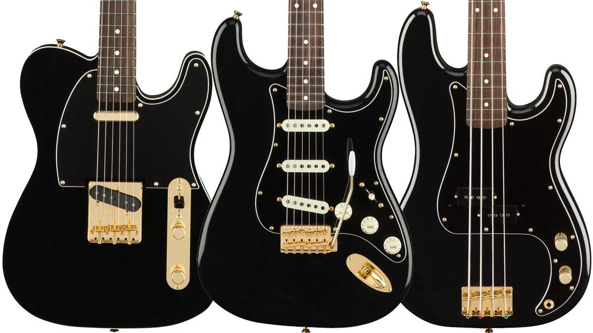 Fender strikes gold with none-more-black Midnight guitars | MusicRadar