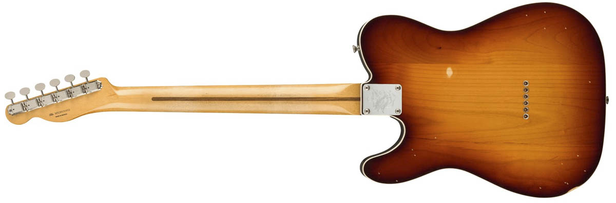 Jason Isbell's Custom Telecaster is a sweet Chocolate Sunburst