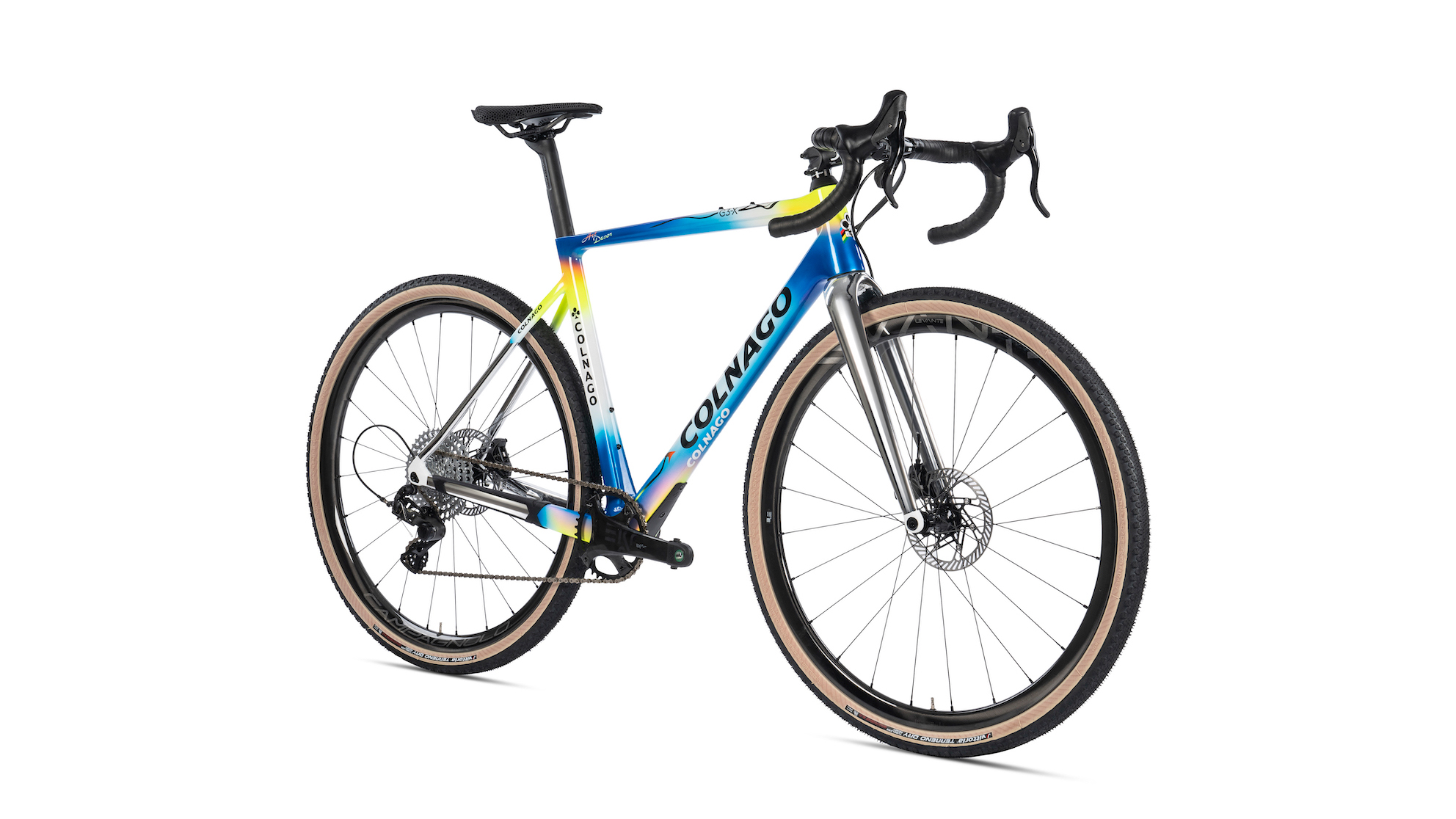 Nathan Haas unveils a very special Colnago G3-X for Unbound Gravel