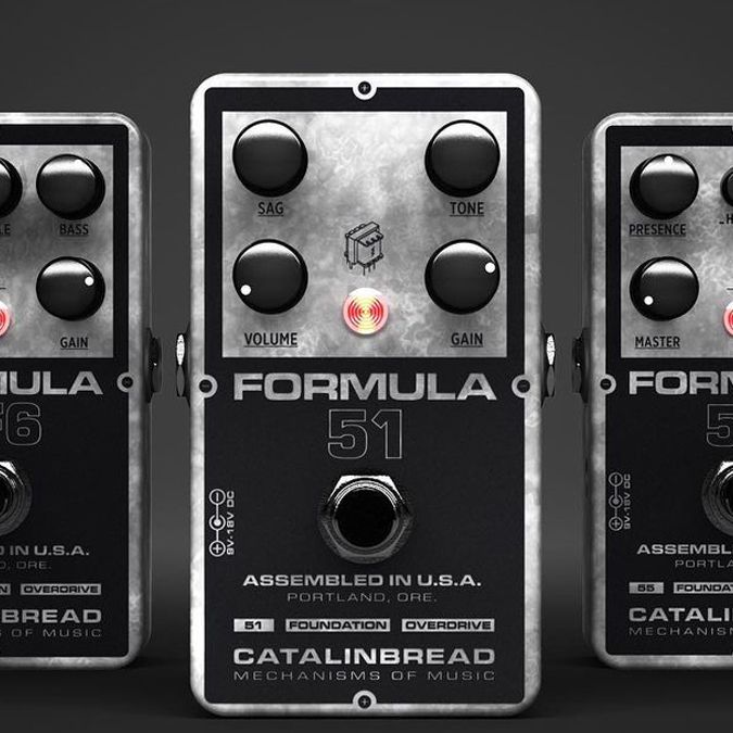 Catalinbread launches the Formula 51, an overdrive pedal inspired