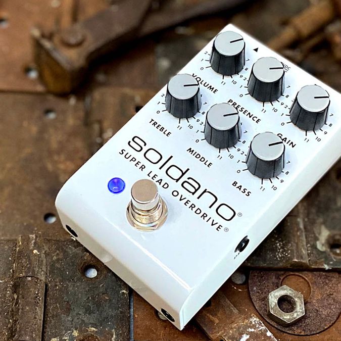Soldano brings its legendary SLO-100 guitar amp to the floor with