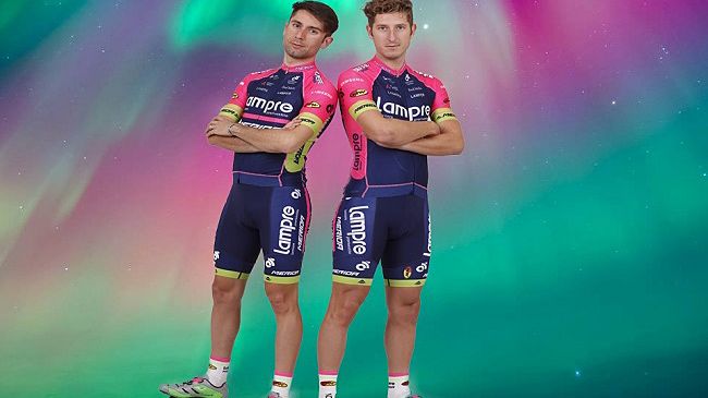 プロ支給品 lampre merida ランプレメリダ スキンスーツ Sサイズ
