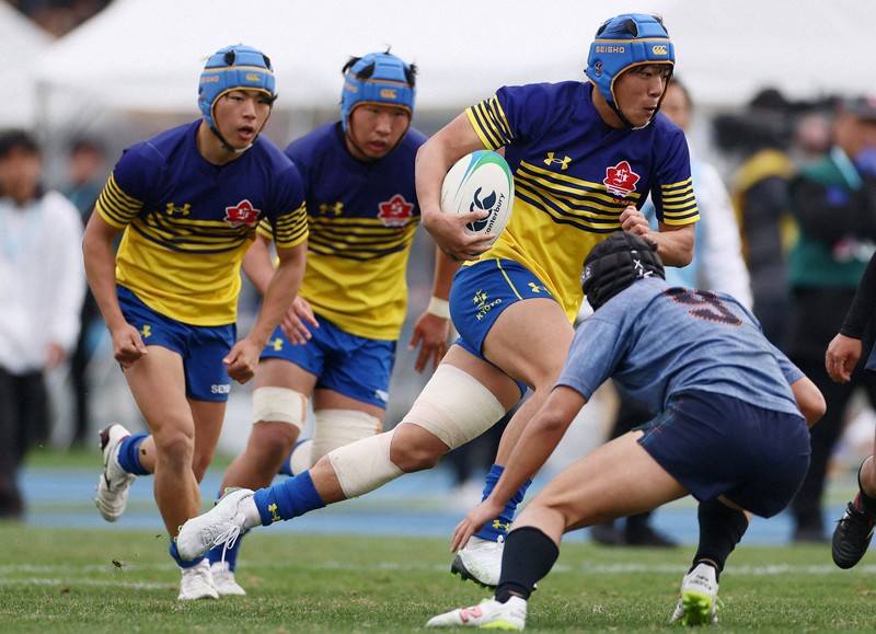 京都成章が3回戦へ 倉敷を破る 全国高校ラグビー | 毎日新聞