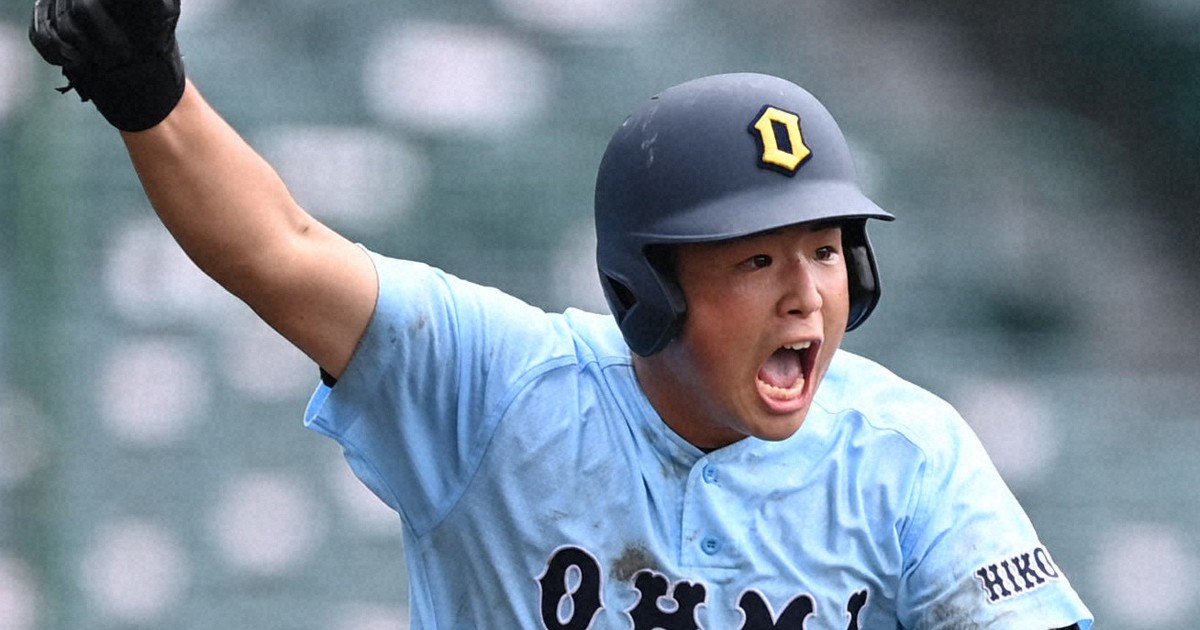 近江が因縁「八回」決勝打 どん底経験、3年が意地 夏の甲子園 | 毎日新聞