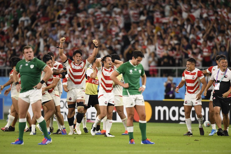 なぜ桜？赤白ボーダー？ ラグビー日本代表ジャージーの歴史 | 毎日新聞