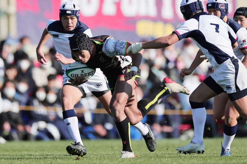 青森山田が明和県央に勝利 2回戦進出 全国高校ラグビー | 毎日新聞