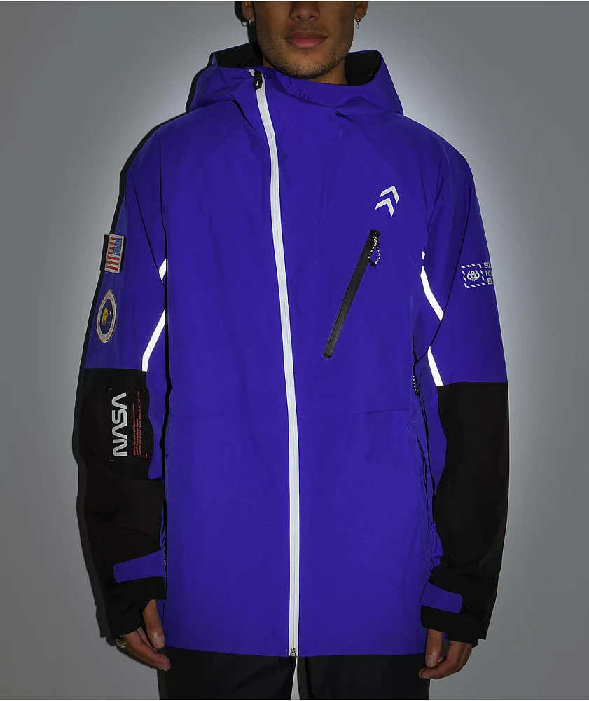 686 x NASA Exploration Blue Snowboard Jacket | MainPlace Mall