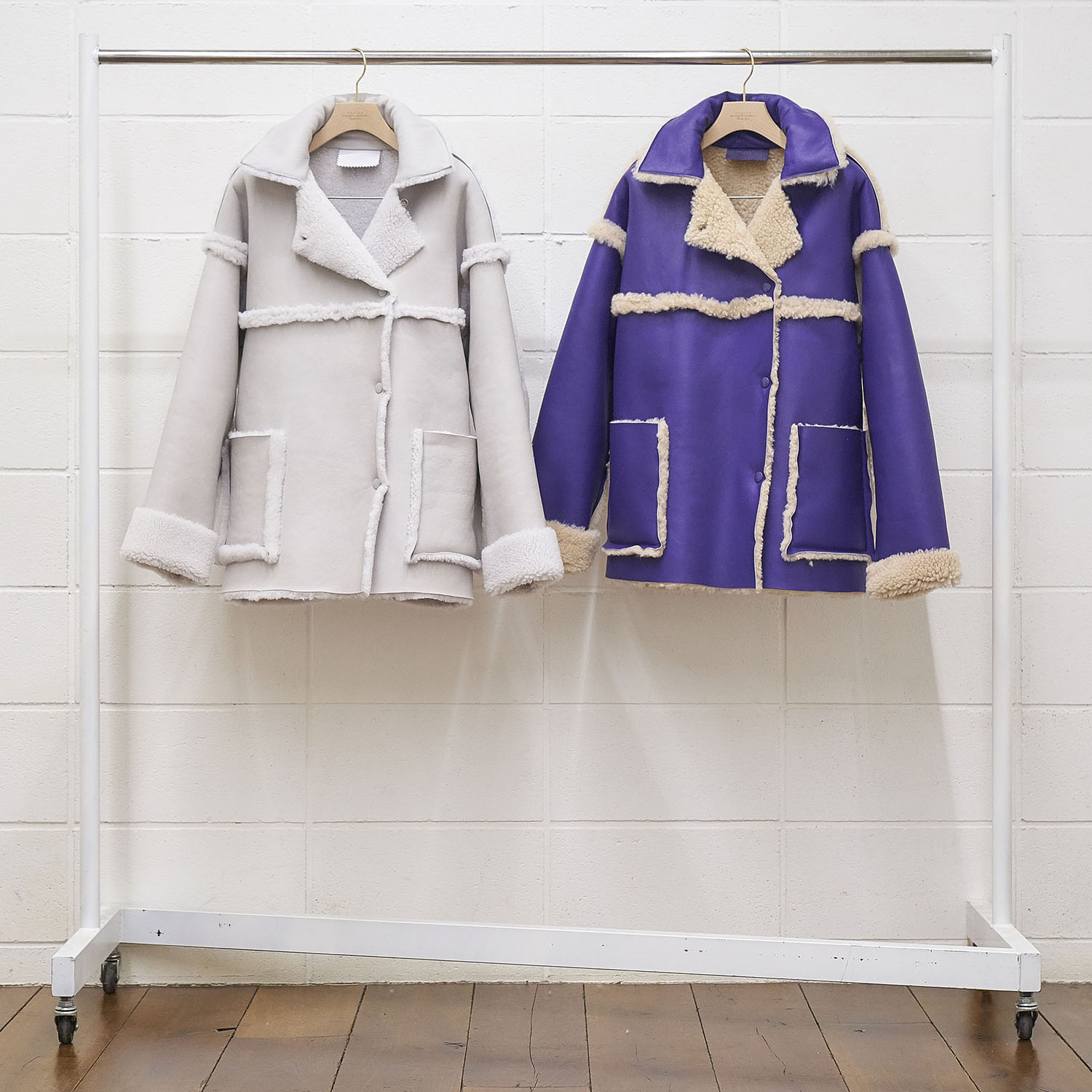 UNUSED × SUICOKEのムートンモカシン