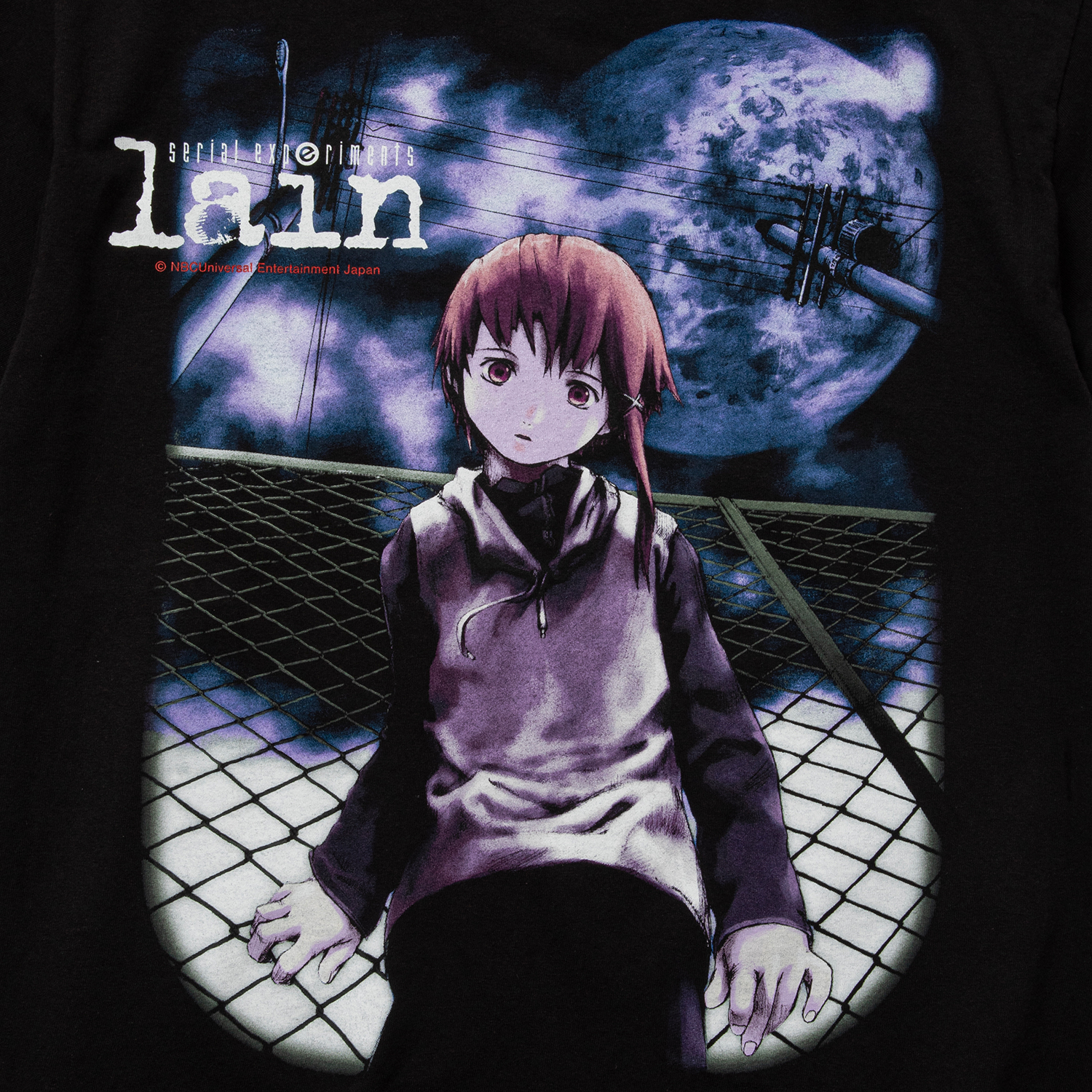GEEKS RULEと『serial experiments lain』によるコラボレーションT
