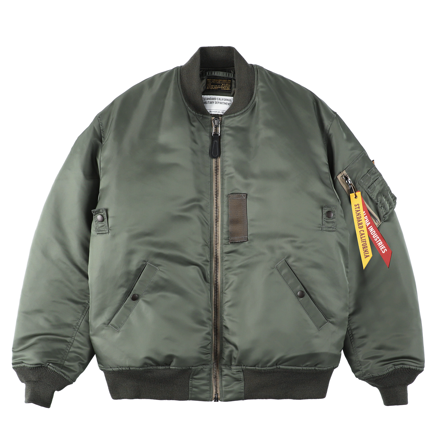 Standard California × ALPHA INDUSTRIESのMA-1