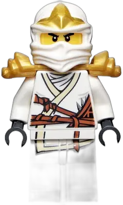 LEGO NINJAGO Zane ZX Shoulder Armor • Minifig njo0031