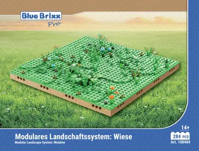 BlueBrixx Modulares Landschaftssystem Wiese • Set 108484
