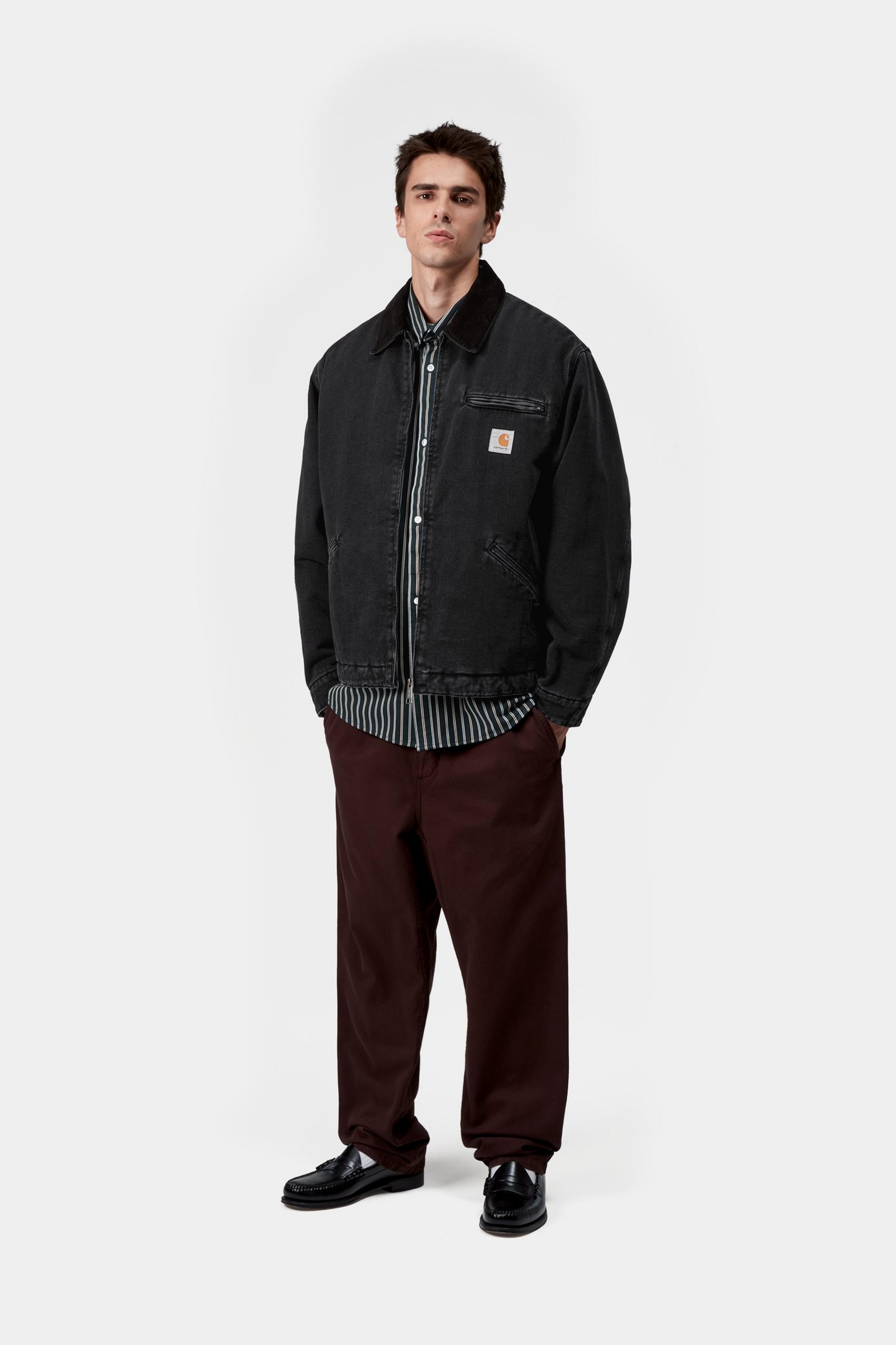 Carhartt WIP OG Detroit Jacket, Black / Black | Official Online Store