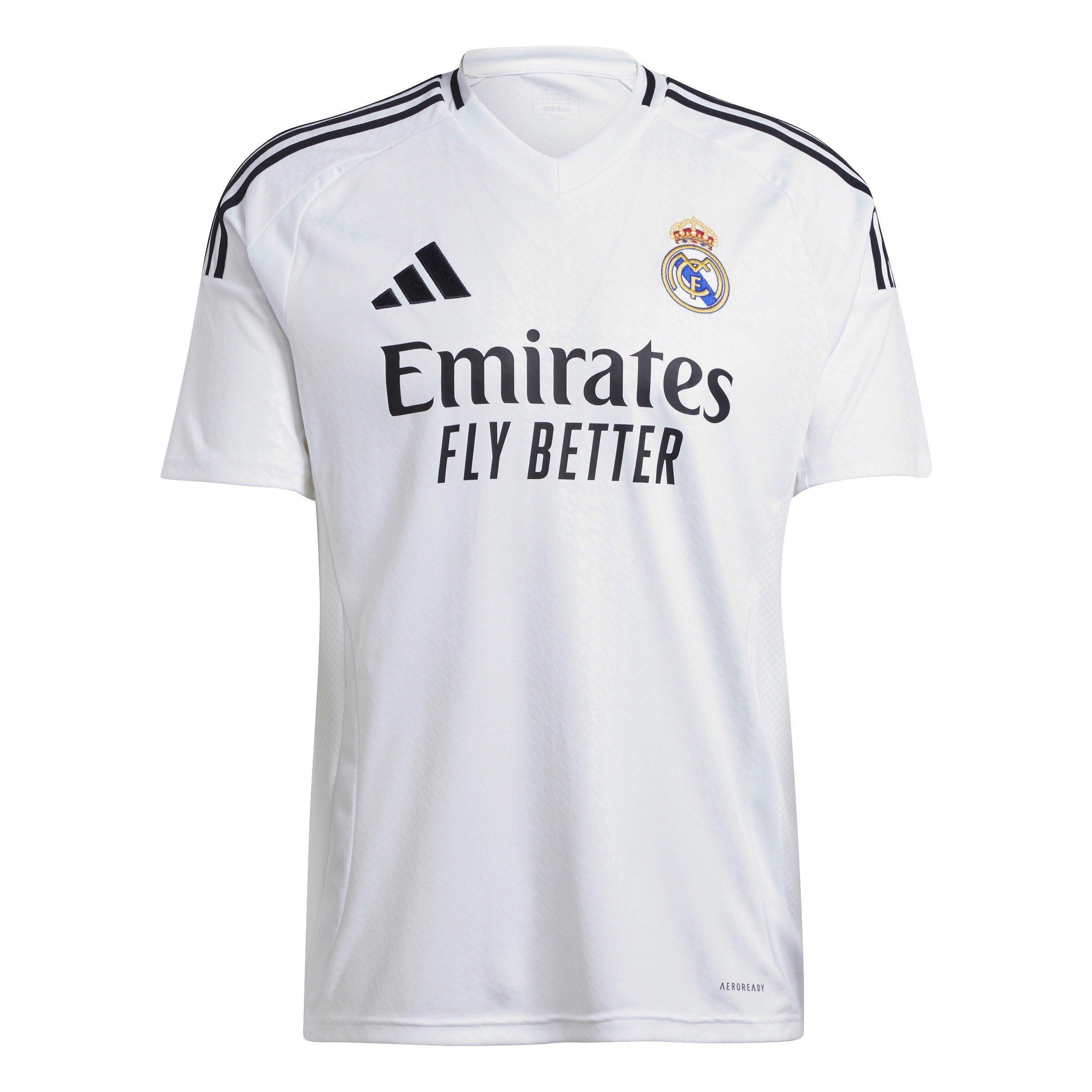 adidas Real Madrid Home Shirt 2024 2025 Adults | Sports Direct