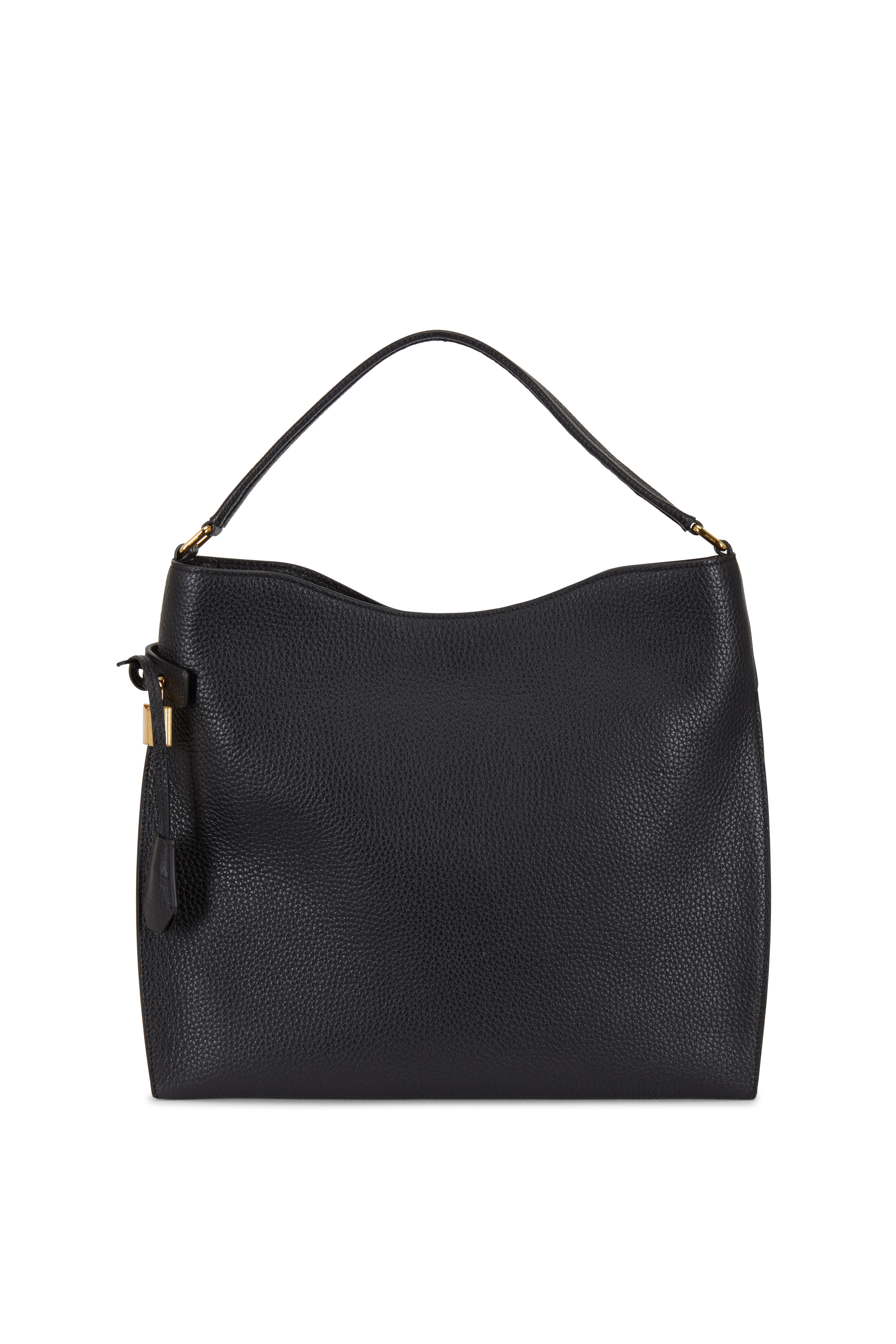 Tom Ford - Alix Black Leather Hobo Bag | Mitchell Stores