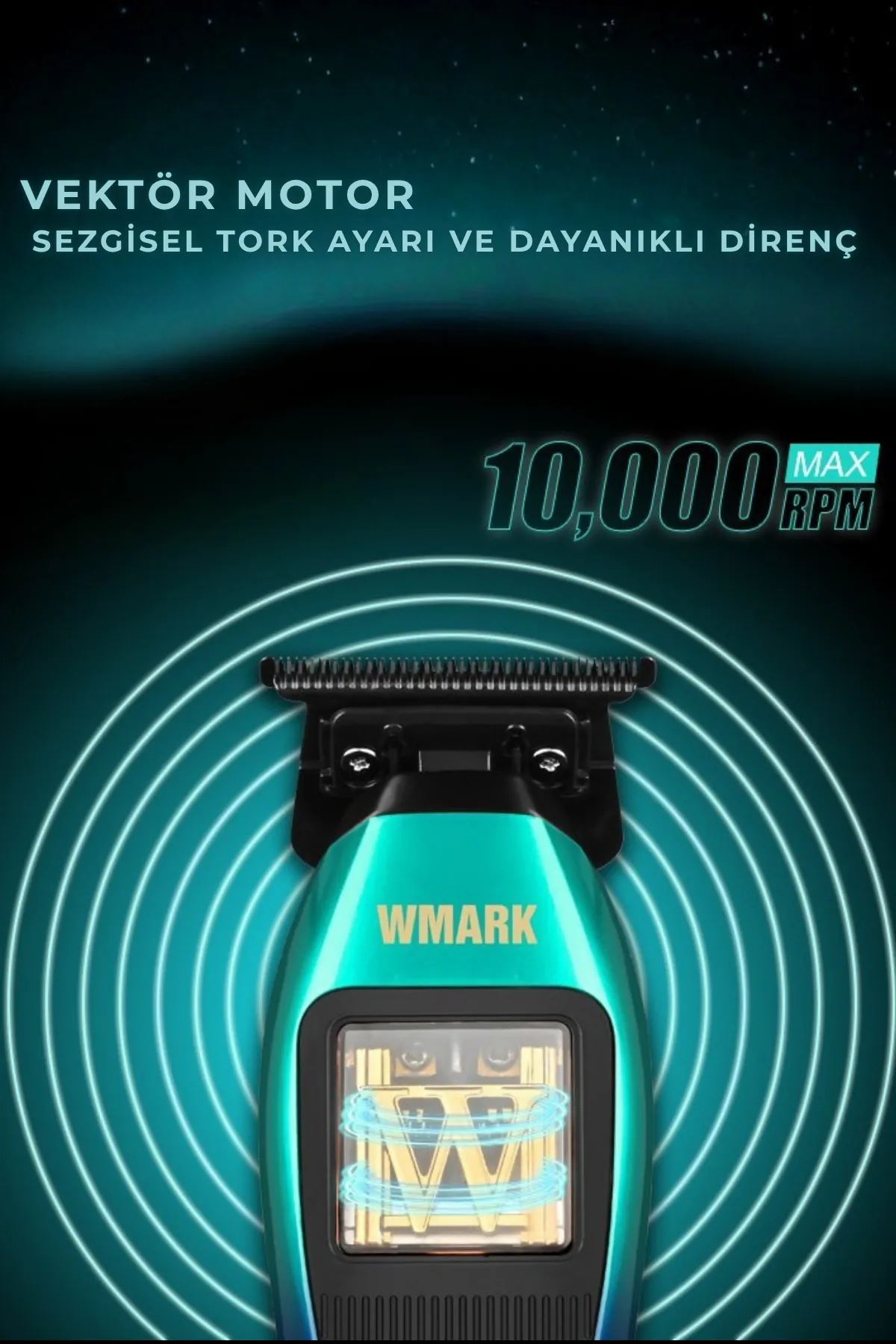 WMARK W-MAGLEV MOTOR バリカン プロのバリカン,高速,WMARK-NG-X1 rpm