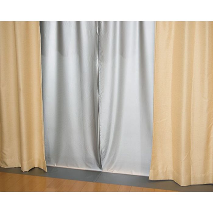 ナフコ 断熱カーテン GY 100cm×140cm×2枚の通販｜暖房小物｜暖房用品