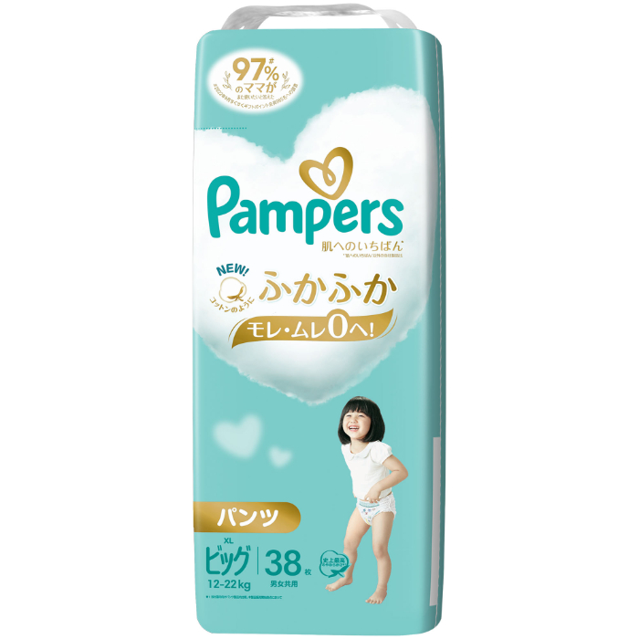 michiko】Pampers パンツ XL ビッグ 38枚 x 4コ Amazon | 【パンツ