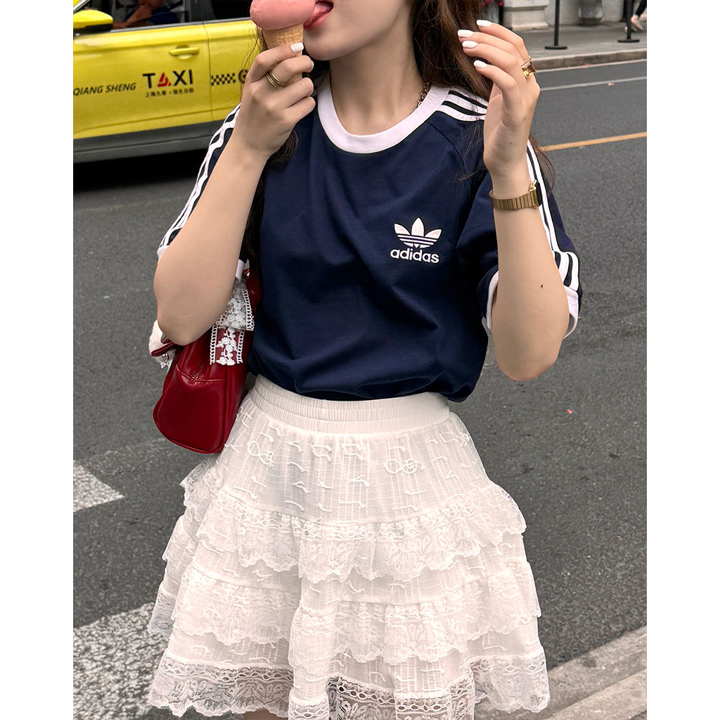 レースフリルミニスカート | ファッション通販サイト NUGU