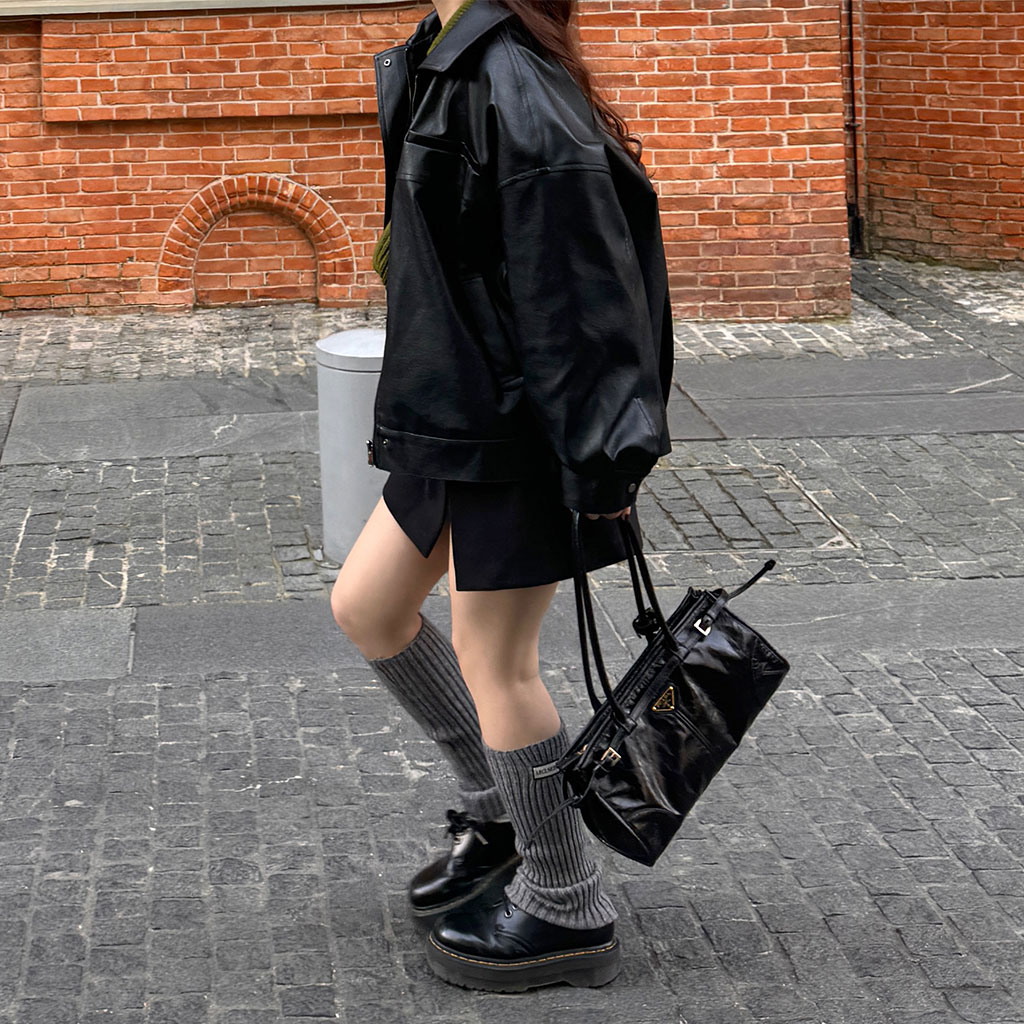 ラベルポイントレッグウォーマー | ファッション通販サイト NUGU