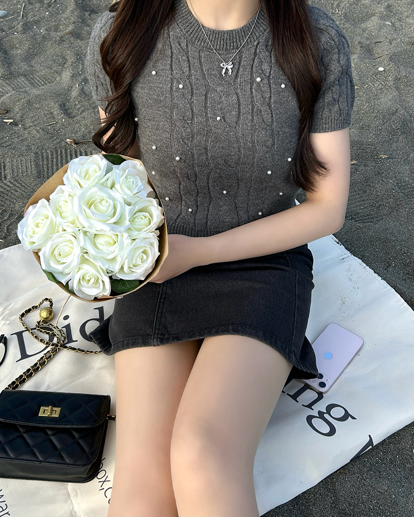 Aラインデニムミニスカート | ファッション通販サイト NUGU