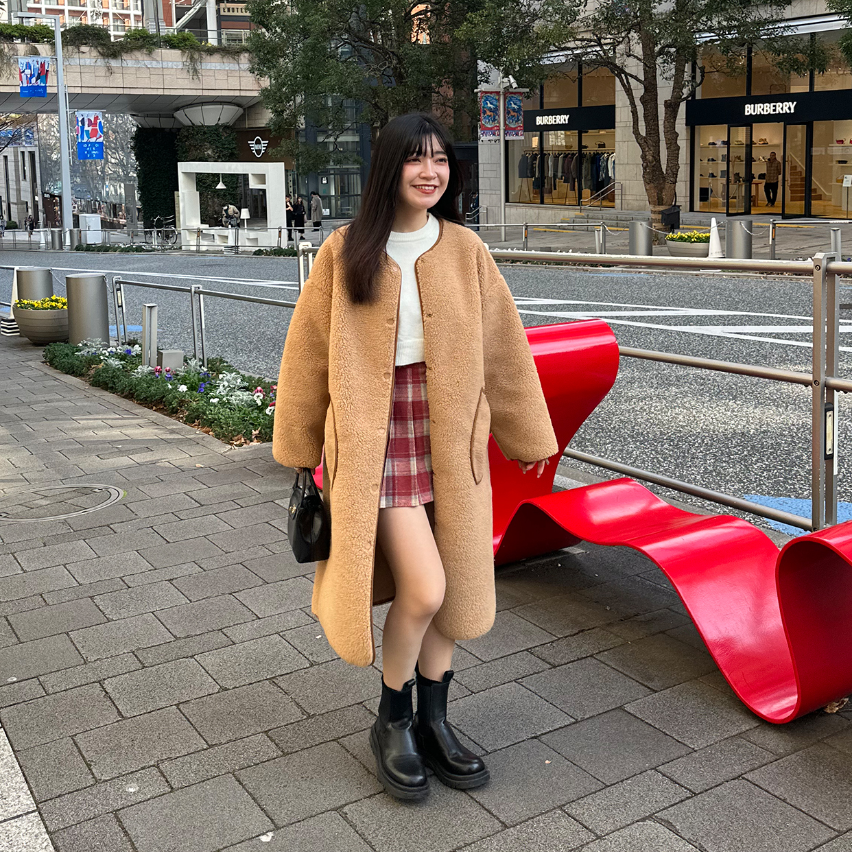 ブークレノーカラーロングコート | ファッション通販サイト NUGU