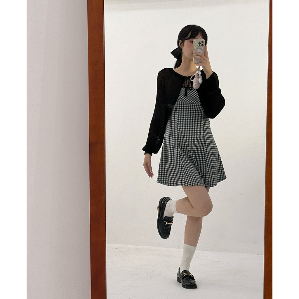 DimMoire Coffin Doll ミニワンピース チェック DimMoire Coffin Doll