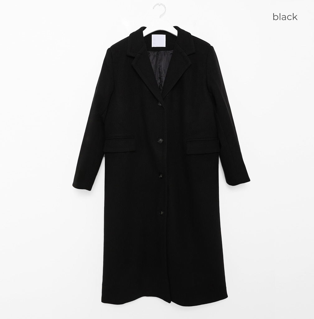 テーラードカラーロングコート | ファッション通販サイト NUGU