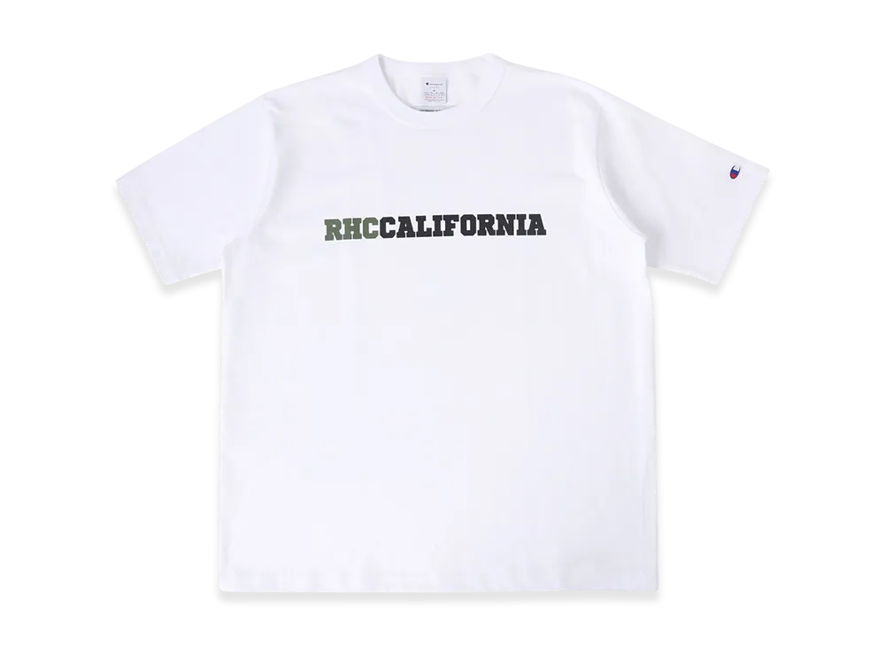 7/12発売｜Champion for RHC Ron Herman CALIFORNIA Tee 4colors｜抽選