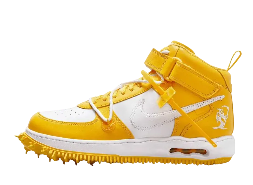 Off-White × Nike Air Force 1 Mid SP LTHR 