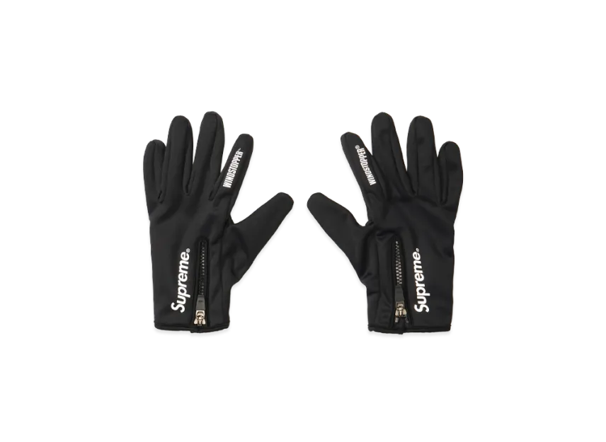 Supreme WINDSTOPPER Zip Gloves 