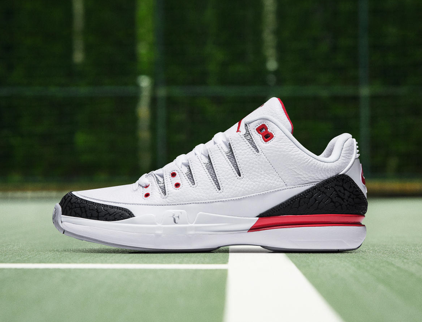 Roger Federer × Nike Air Jordan 3 Zoom Vapor 