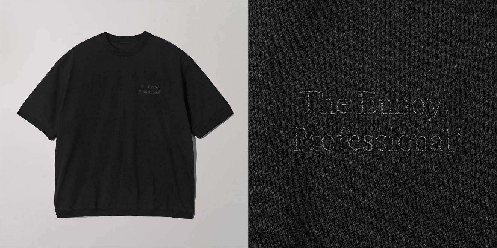 8/16発売｜ENNOY Short Sleeve Hem Rib Tee｜抽選/販売/定価情報