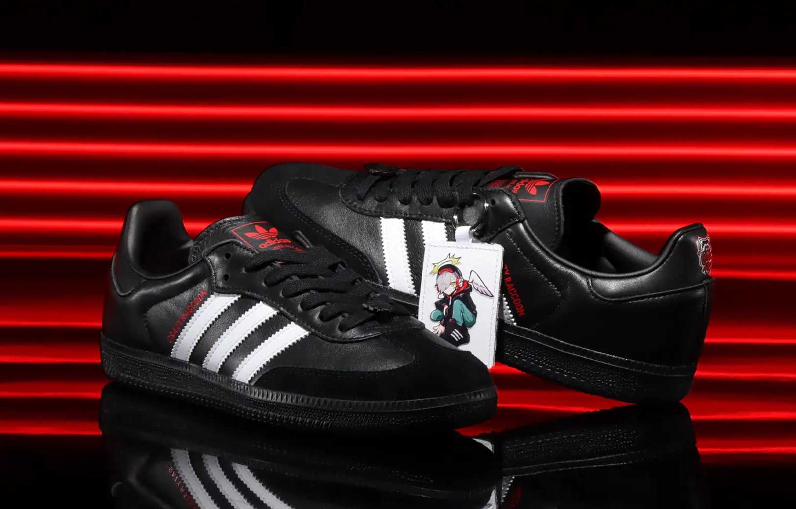 10/12発売｜Crazy Raccoon × atmos × adidas Originals Samba 
