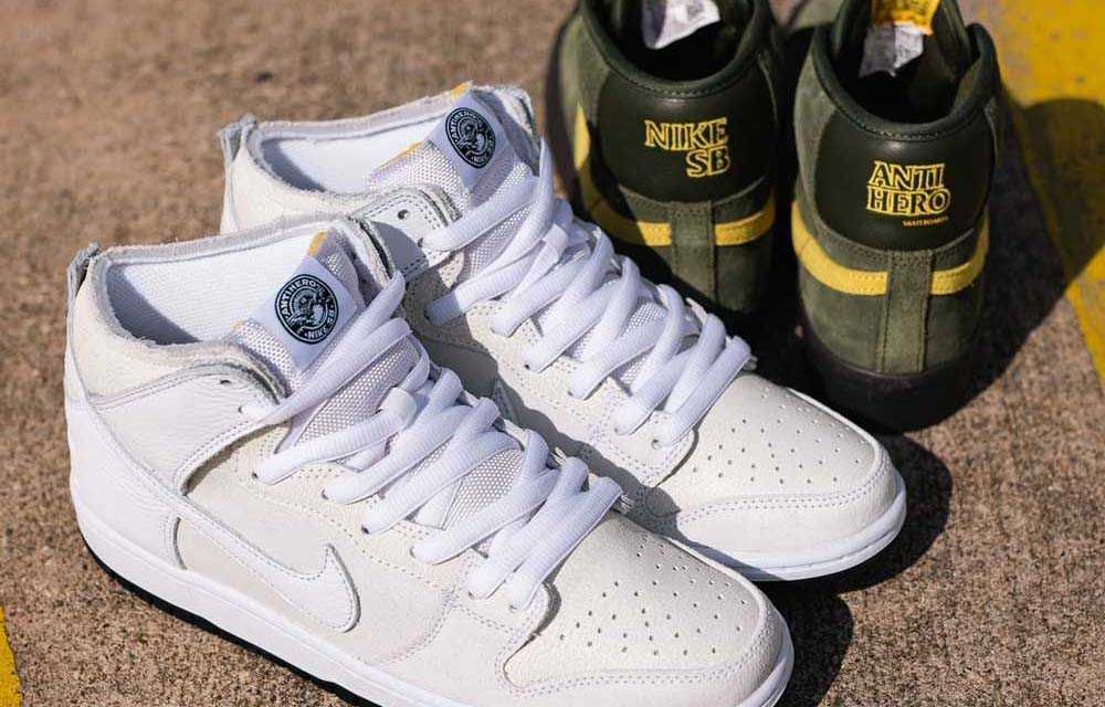 11/19・11/21発売｜ANTIHERO × Nike SB Dunk High Pro / Zoom Blazer