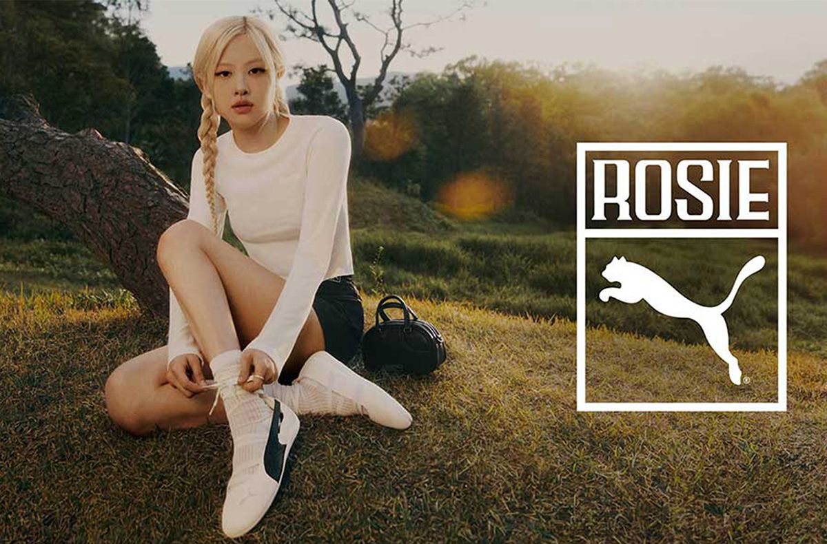 PumaとROSÉによる初のコラボコレクションが登場！自身も愛用する