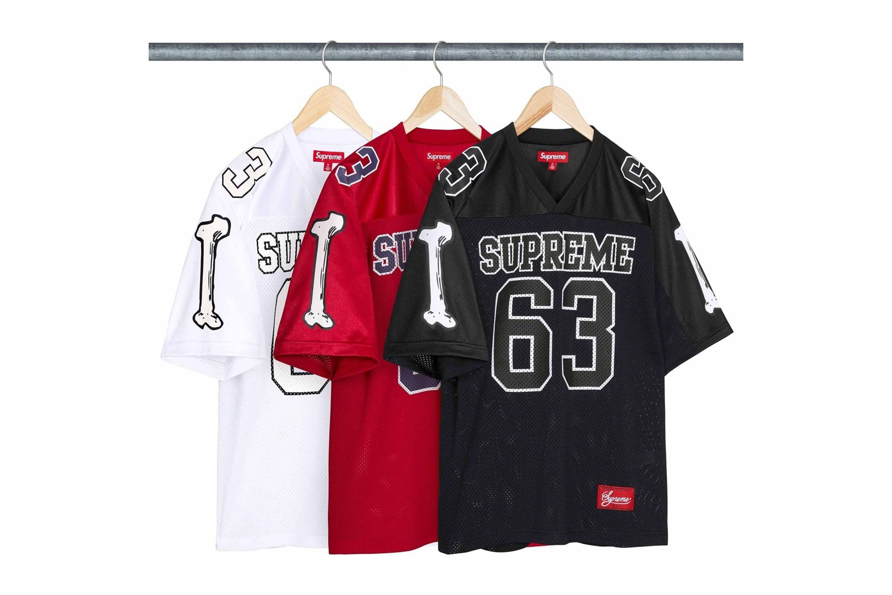 Supreme Bones Football Jersey 