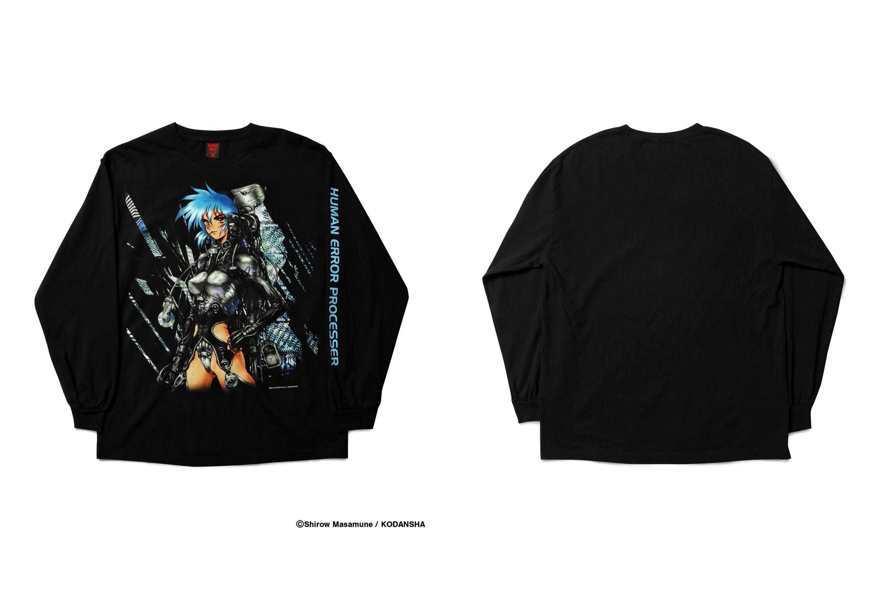 Geeks Rule × THE GHOST IN THE SHELLの最新コラボTシャツが登場